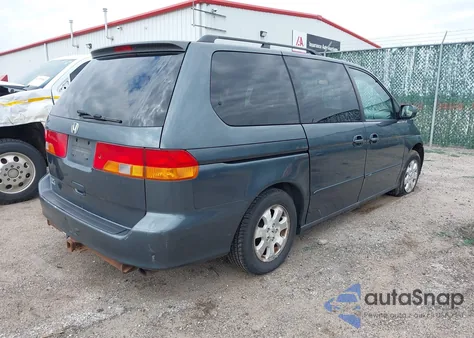 2003 Honda Odyssey Ex-L из США, поврежденный, VIN 5FNRL18003B093777